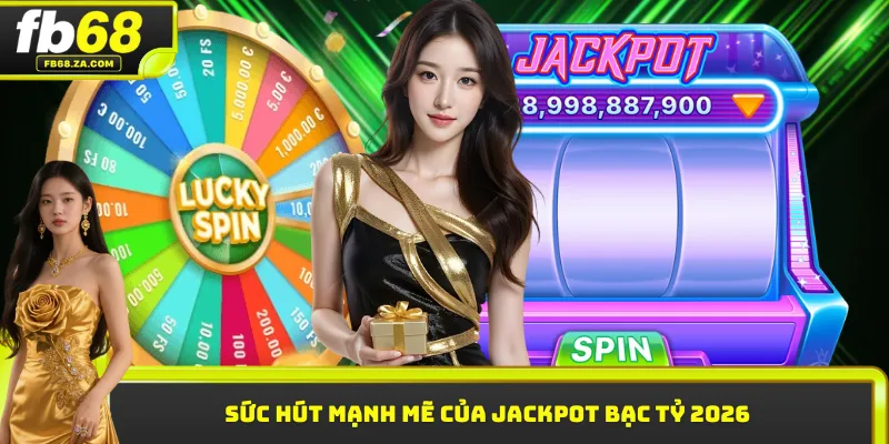Sức hút mạnh mẽ của jackpot bạc tỷ 2026